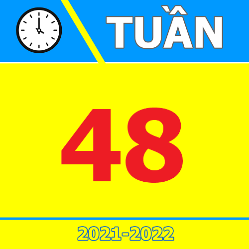 TKB Tuần 48 (từ 27/06 đến 03/07, năm học 2021-2022)